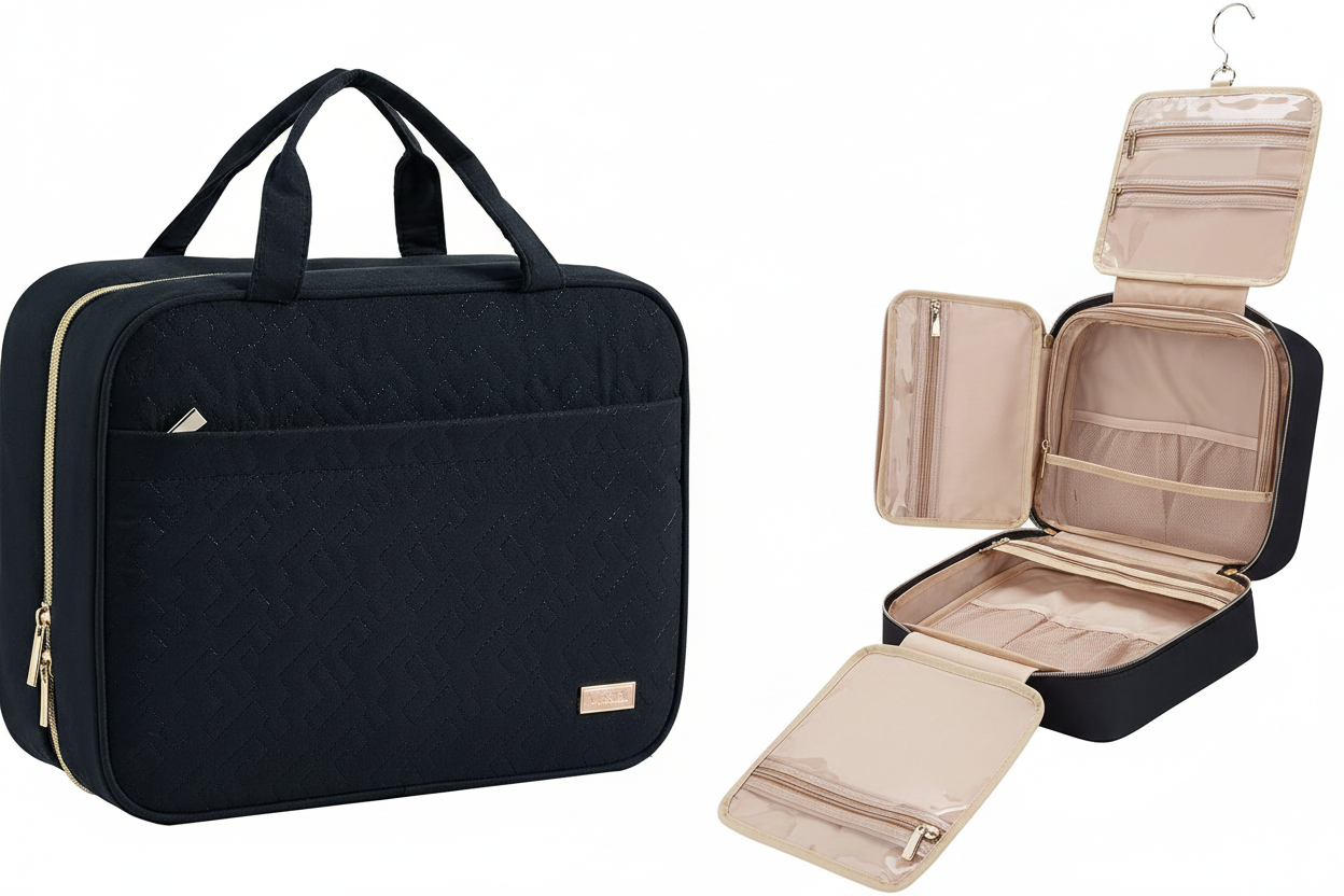 Women's Large Hanging Travel Toiletry Bag Organizer
