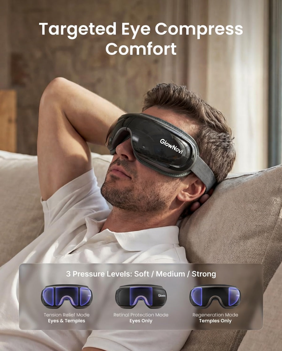 Eye Massager Hot + Cold + Voice Control Premium Women