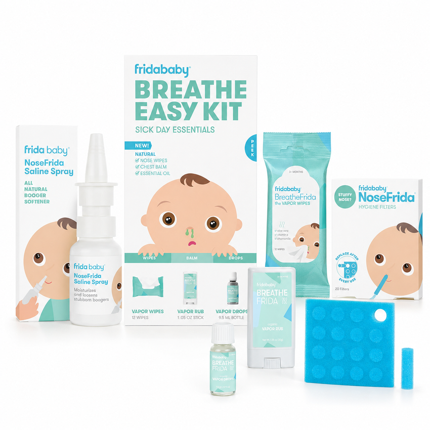 Stuffy-Nose Care Bundle – Saline Spray, Breathe Easy Kit & Hygiene Filters
