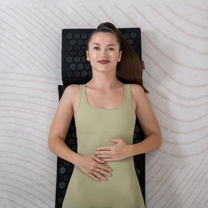 Acupressure Mat + Pillow Set Back Neck Pain Relief Women