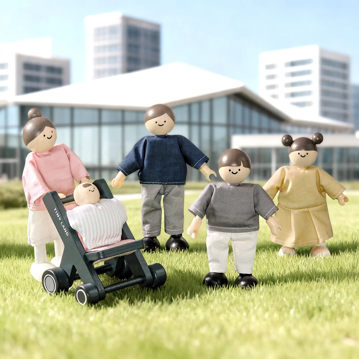Wooden Dollhouse Dolls - product image 11