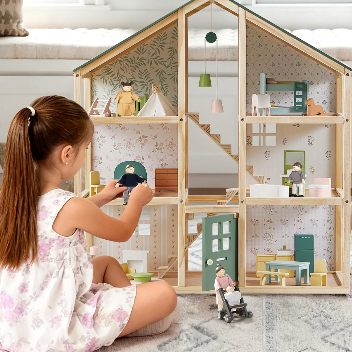 Wooden Dollhouse Dolls - product image 12