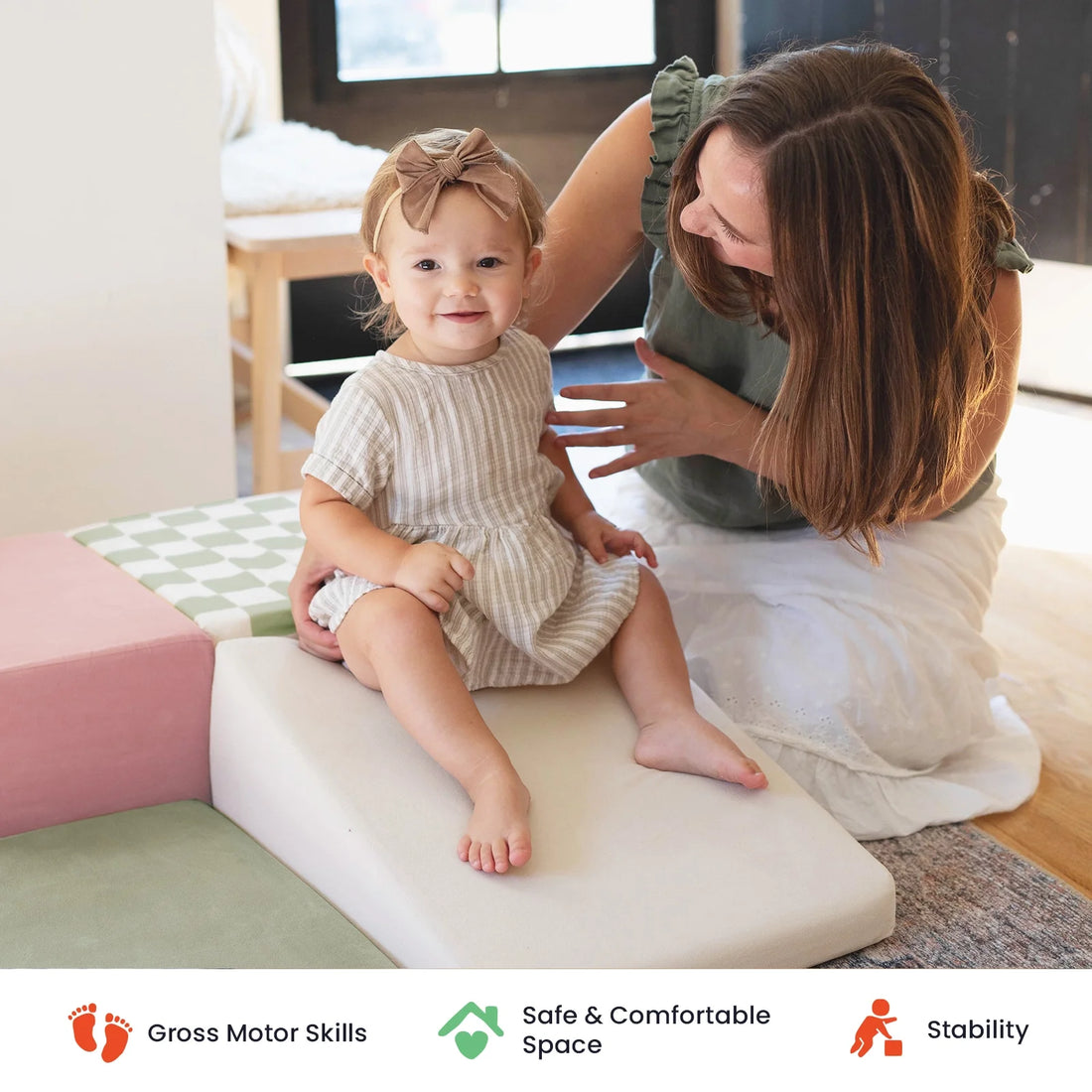 Tiny Land® PlayNest Climbing Blocks - Morandi