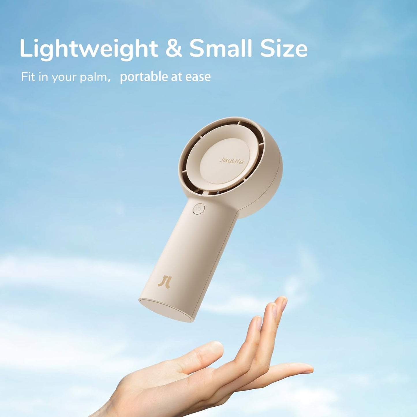 USB Rechargeable Handheld Turbo Mini Fan