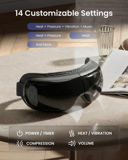 Eye Massager Hot + Cold + Voice Control Premium Women