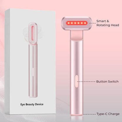 4-in-1 Red Light Therapy Wand for Face & Neck