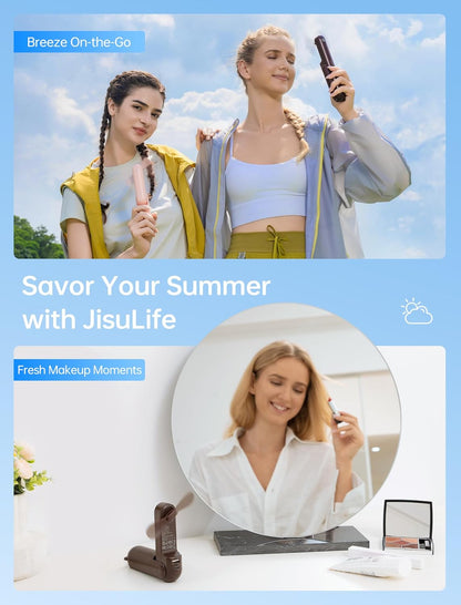 3-in-1 USB Rechargeable Handheld Mini Fan