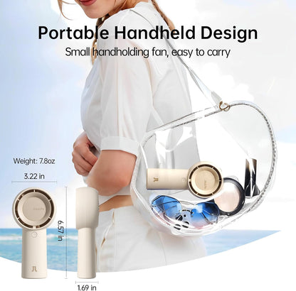 USB Rechargeable Handheld Turbo Mini Fan