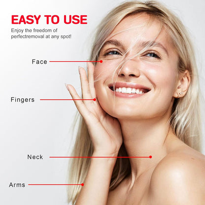 Women's Facial Hair Removal Device with 2 Replacement Heads