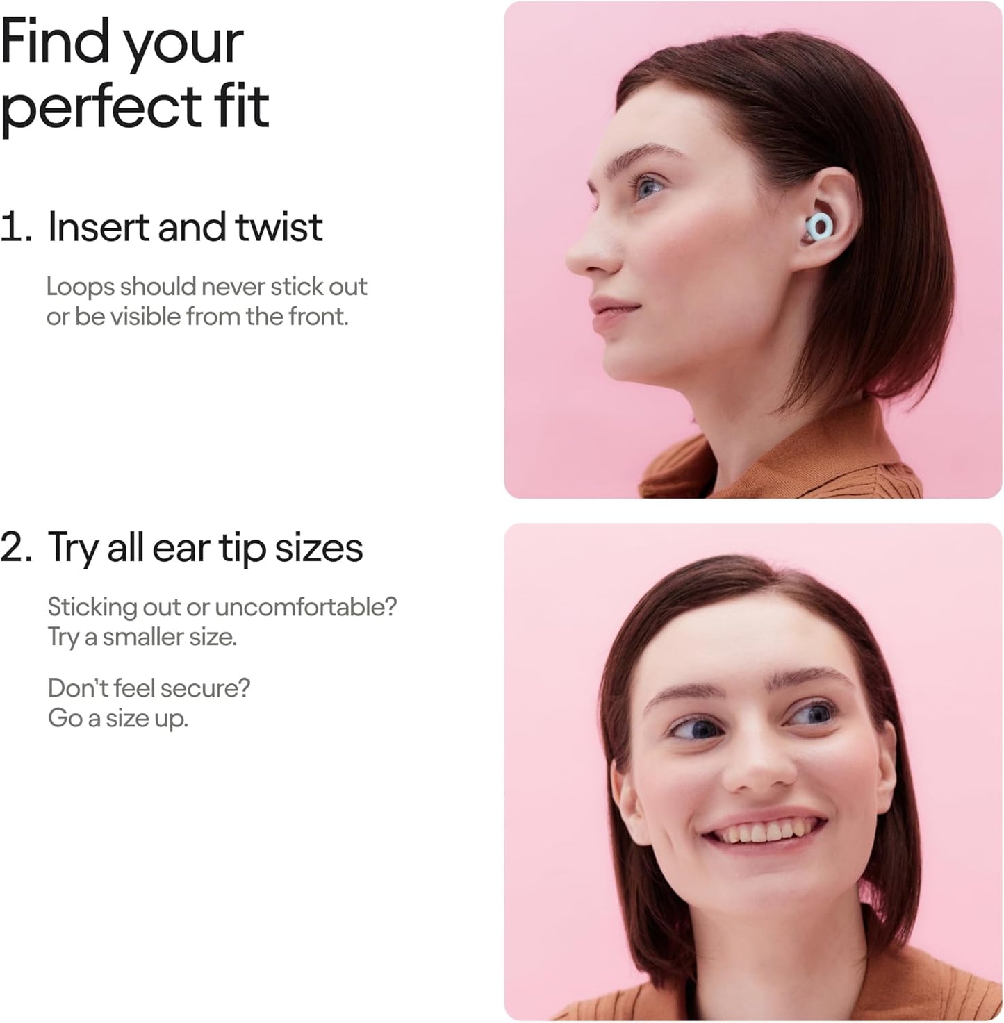 Reusable Noise-Reducing Ear Plugs for Sleep & Focus