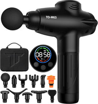 Deep Tissue Massage Gun with Multiple Attachments