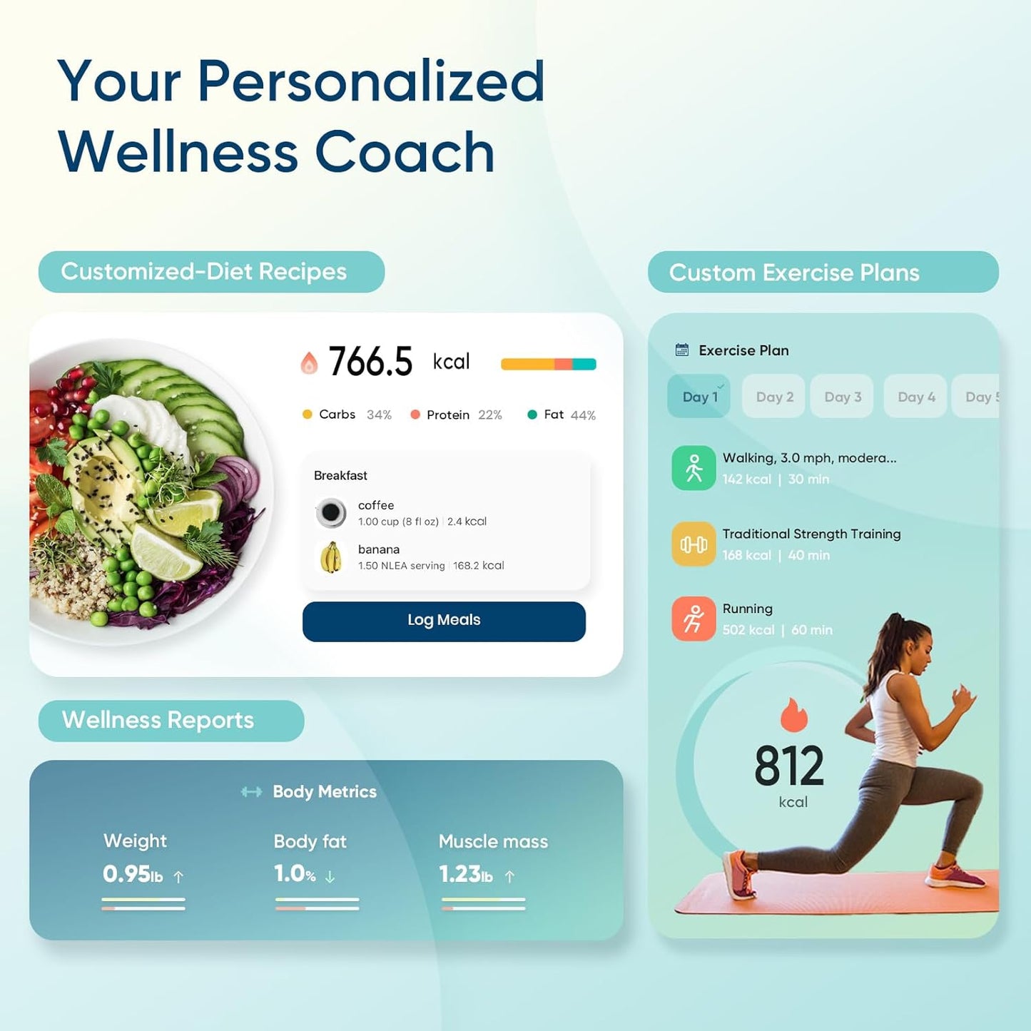 Smart Bluetooth Body Weight & BMI Digital Scale