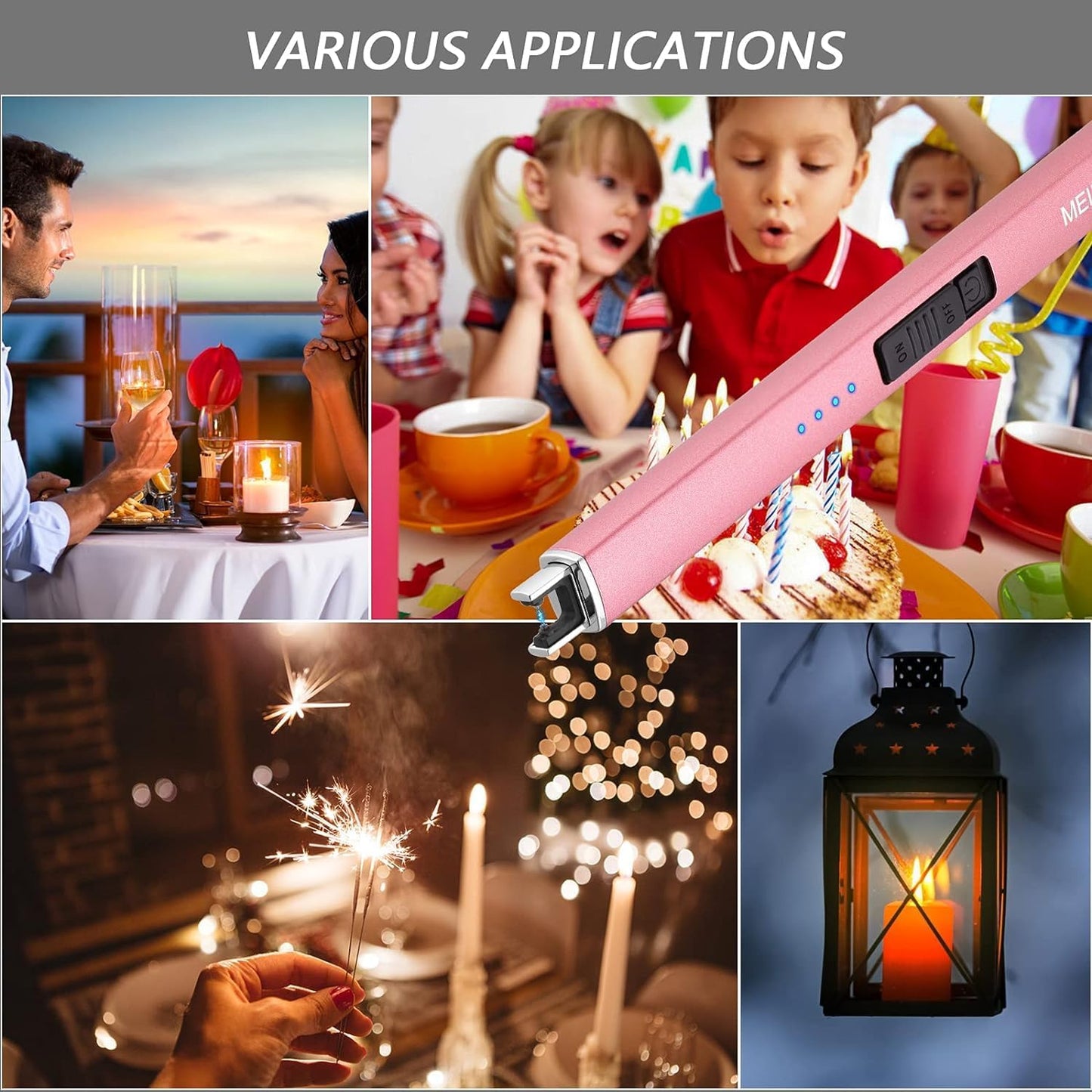 USB Rechargeable Electric Arc Candle Lighter