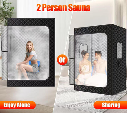 Portable 2 Person Steam Sauna Tent