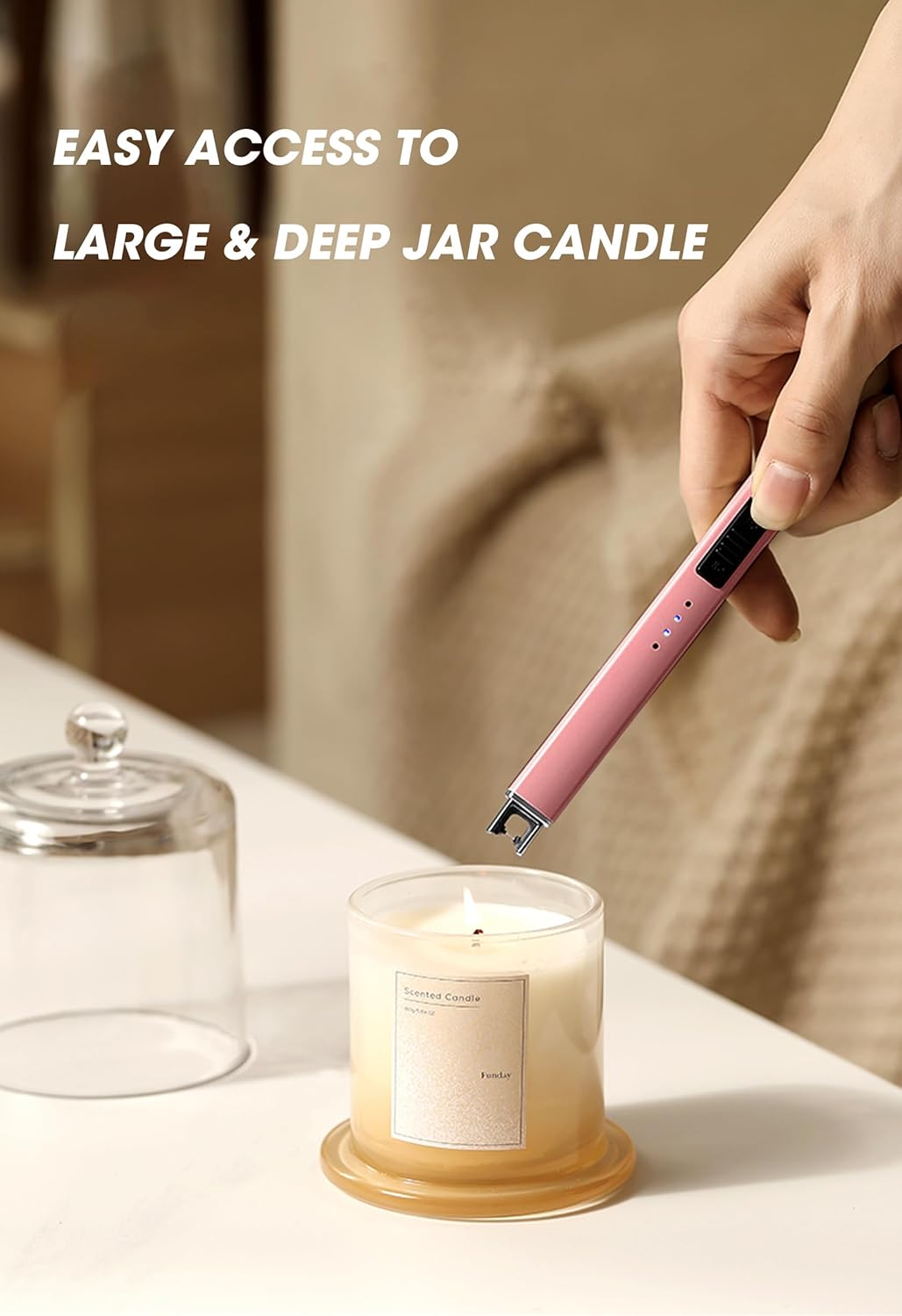 USB Rechargeable Electric Arc Candle Lighter