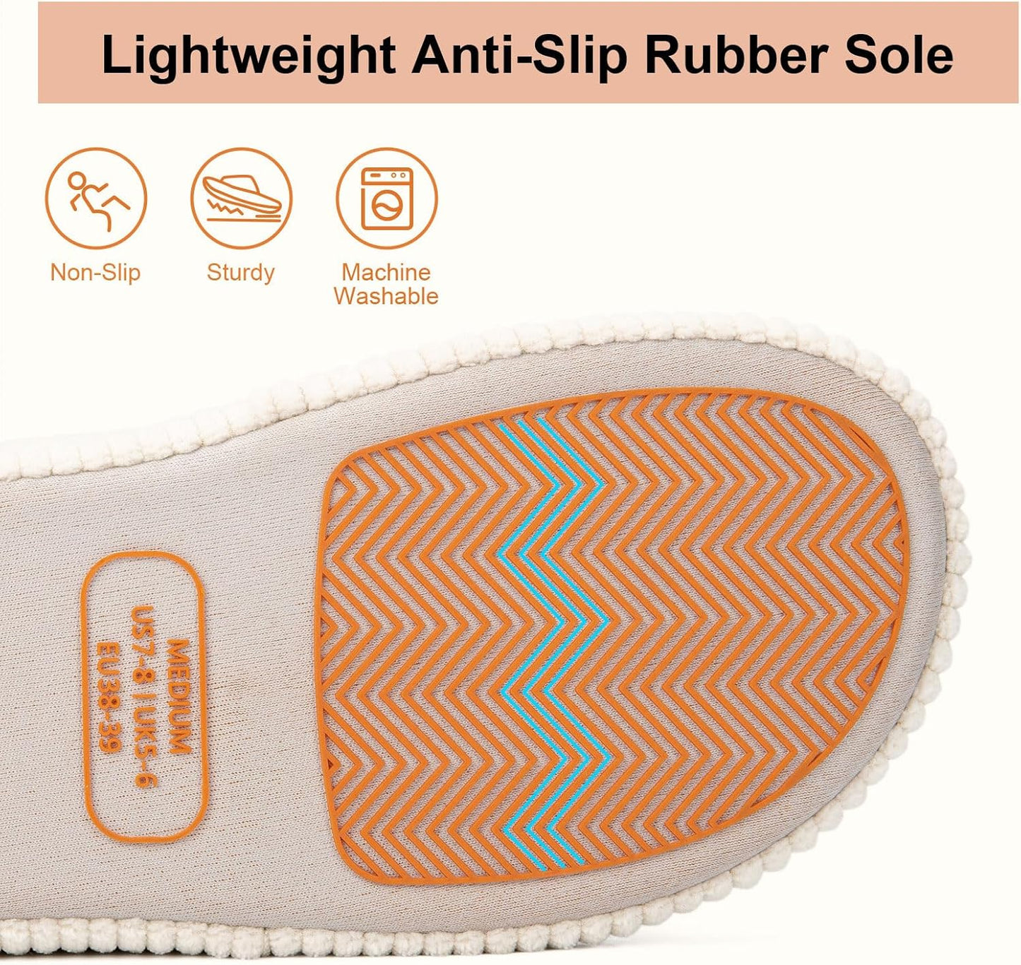 Women's Memory Foam Open Toe House Slippers