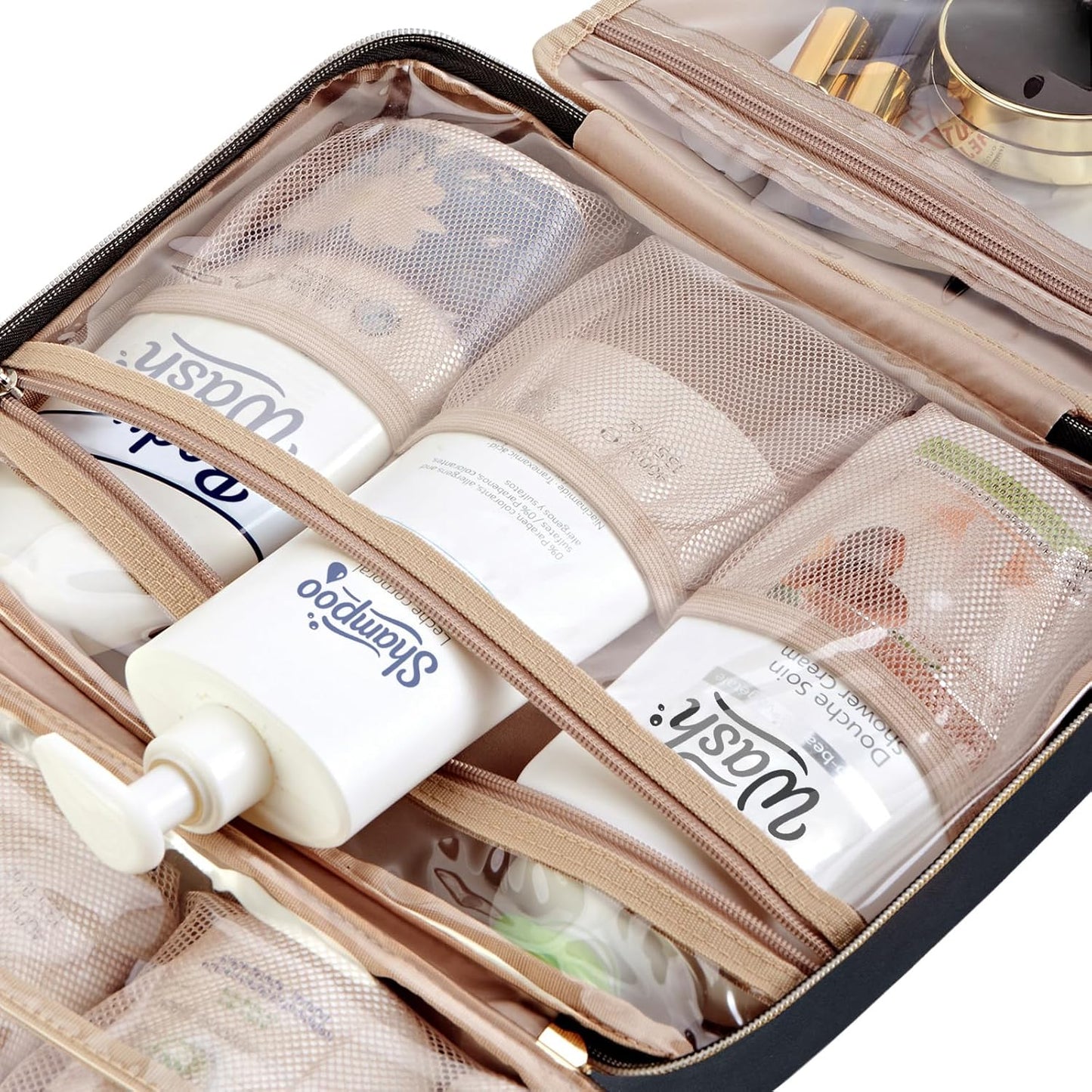 Women's Large Hanging Travel Toiletry Bag Organizer