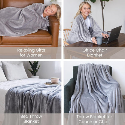Wearable Blanket Hoodie for Women & Men