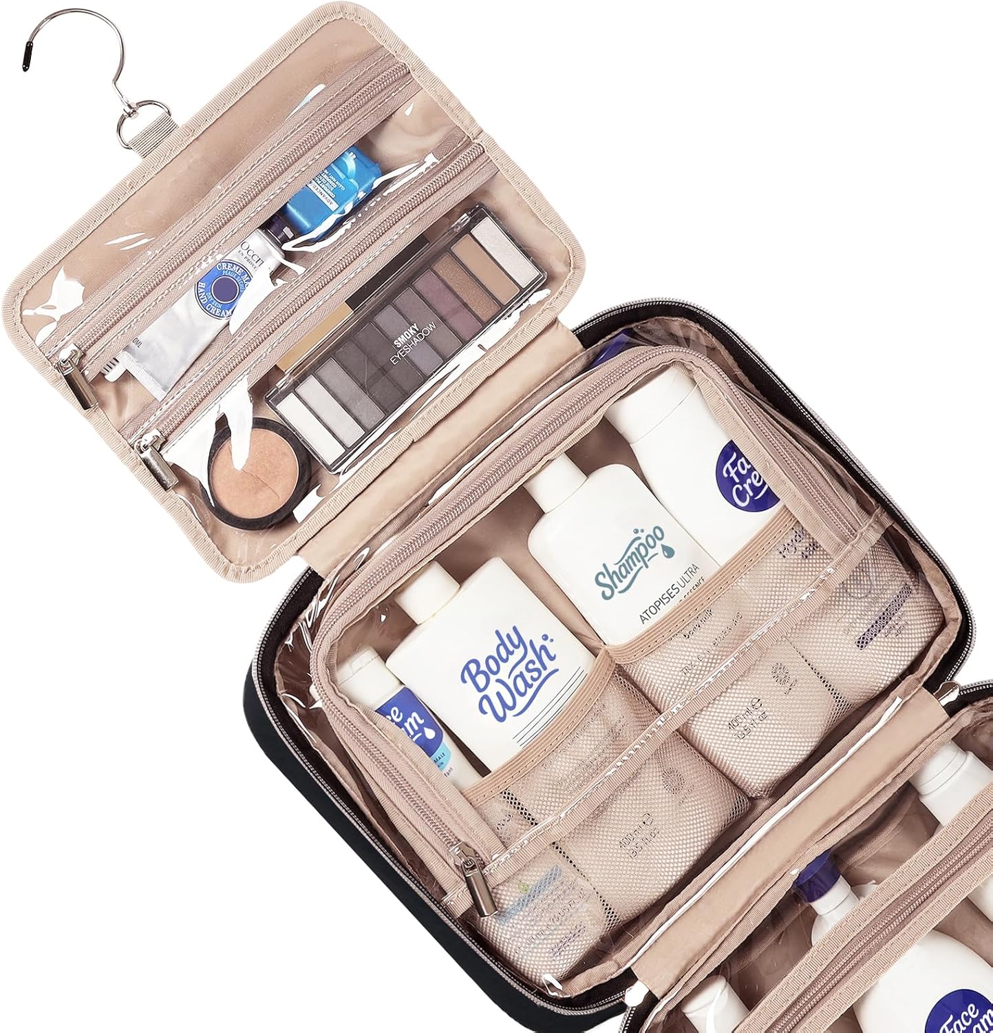 Women's Large Hanging Travel Toiletry Bag Organizer