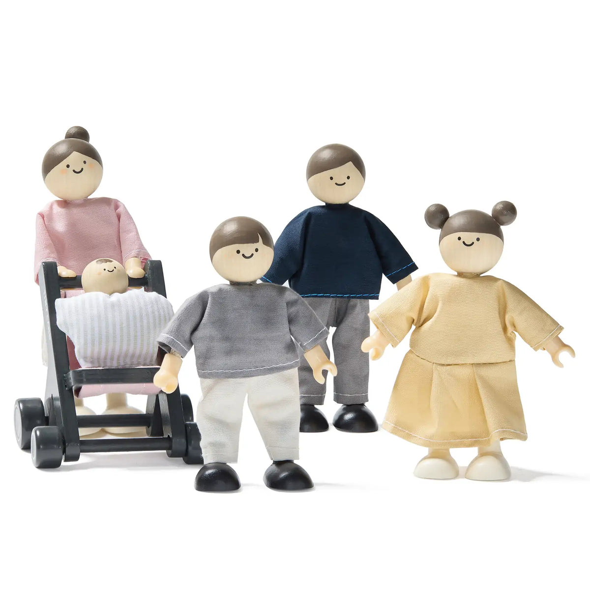 Wooden Dollhouse Dolls - product image 5