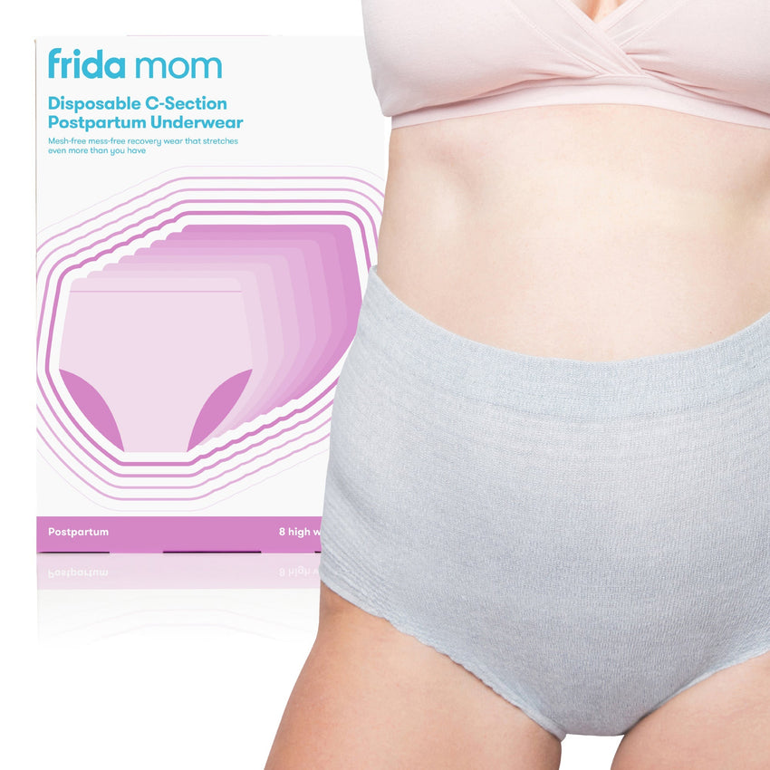 Frida Mom High-Waist Disposable Postpartum Underwear, 8 Count