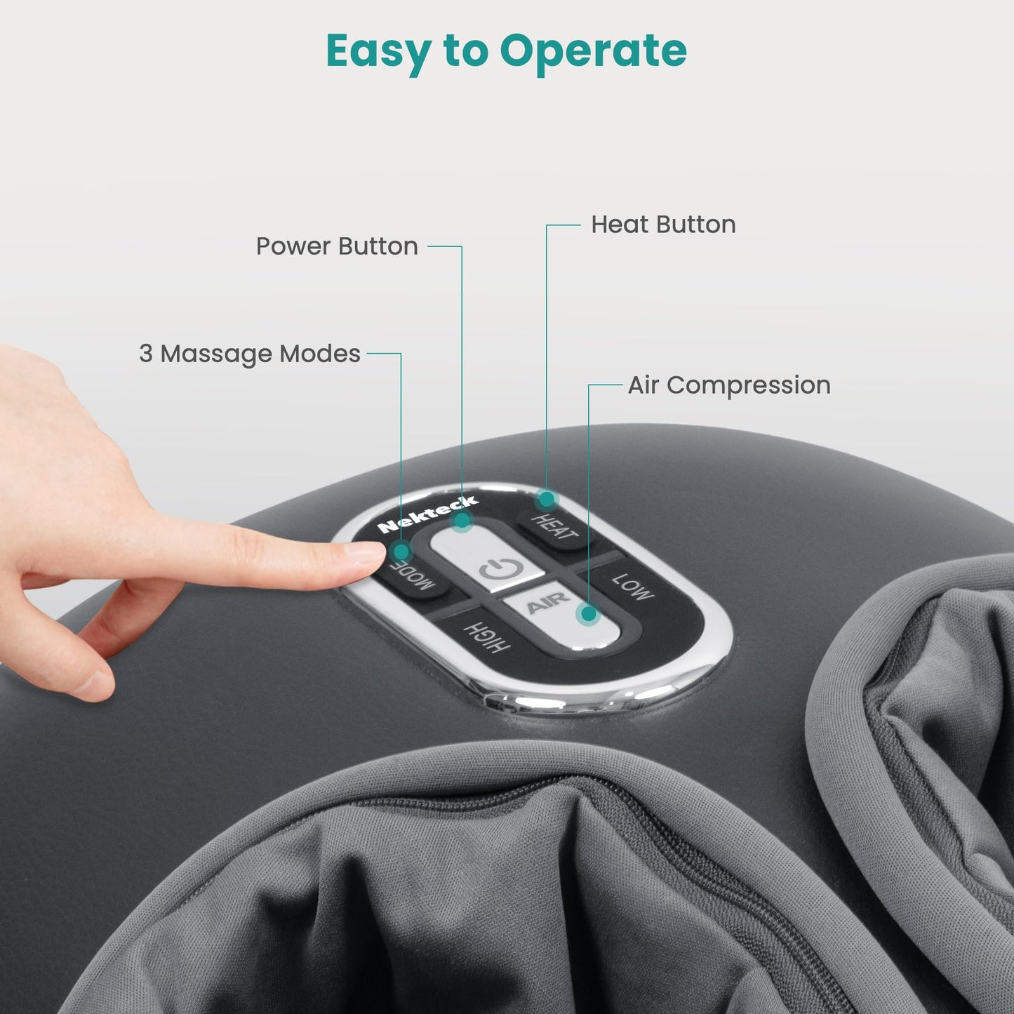 Foot Massager Electric Shiatsu Heated Women