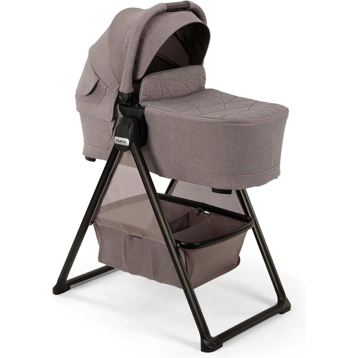 Nuna SWIV and TRIV Series Bassinet with Stand - BMW Umber