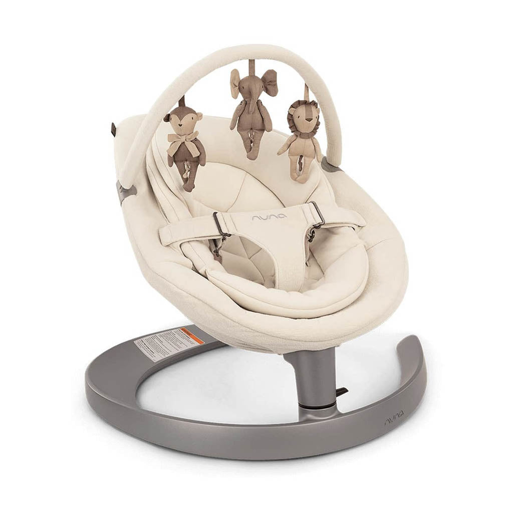 Nuna LEAF grow Baby Seat and Rocker - Cloud