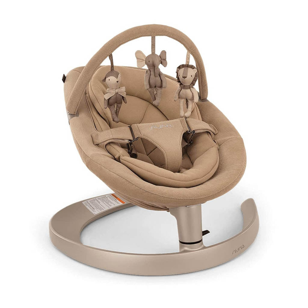 Nuna LEAF grow Baby Seat and Rocker - Teddy