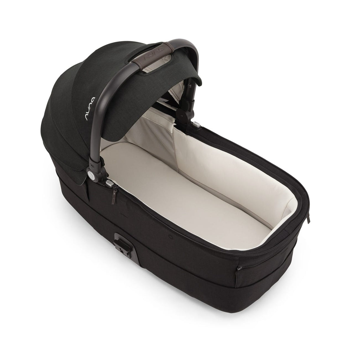 Nuna MIXX Series Bassinet + Stand (Folds with Stroller) - Caviar