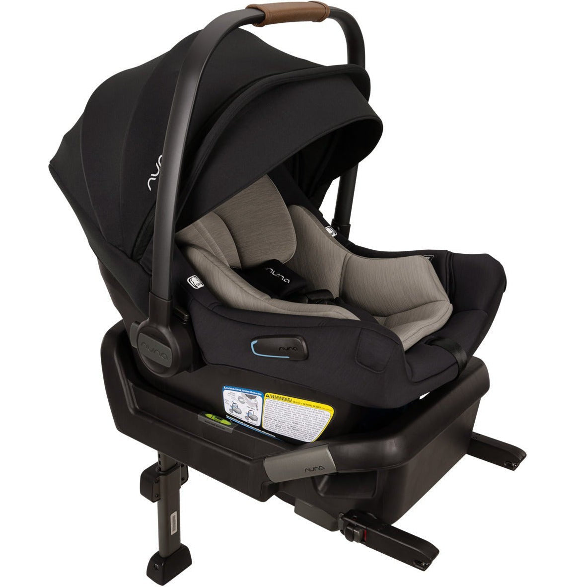 Nuna PIPA aire Infant Car Seat with PIPA Series Base - Caviar
