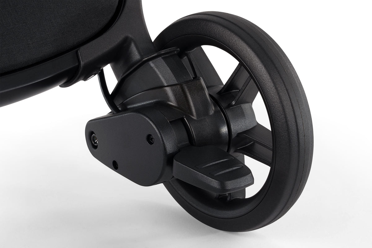 Nuna VIAA cabn Lightweight & Compact Stroller - Caviar
