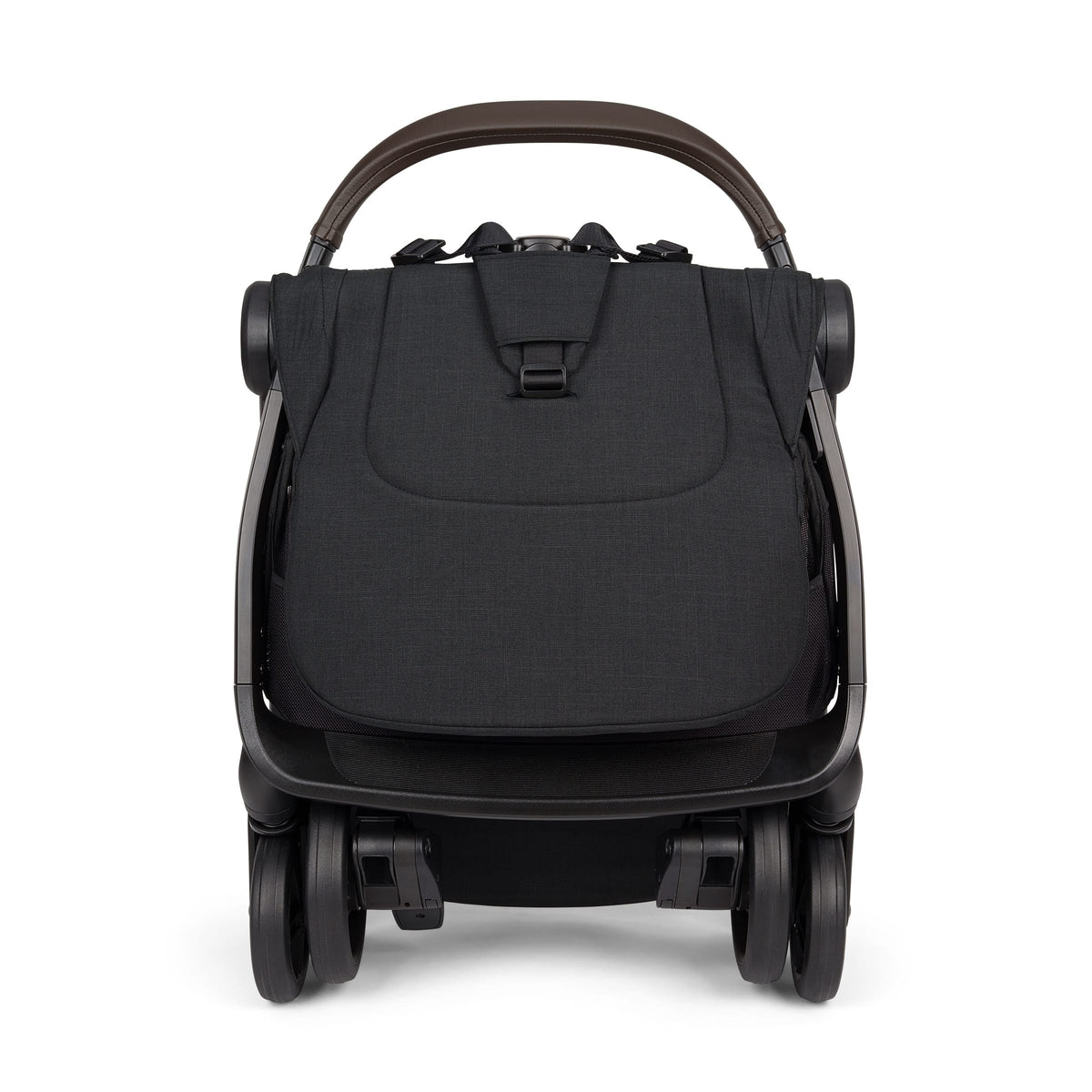 Nuna VIAA cabn Lightweight & Compact Stroller - Caviar