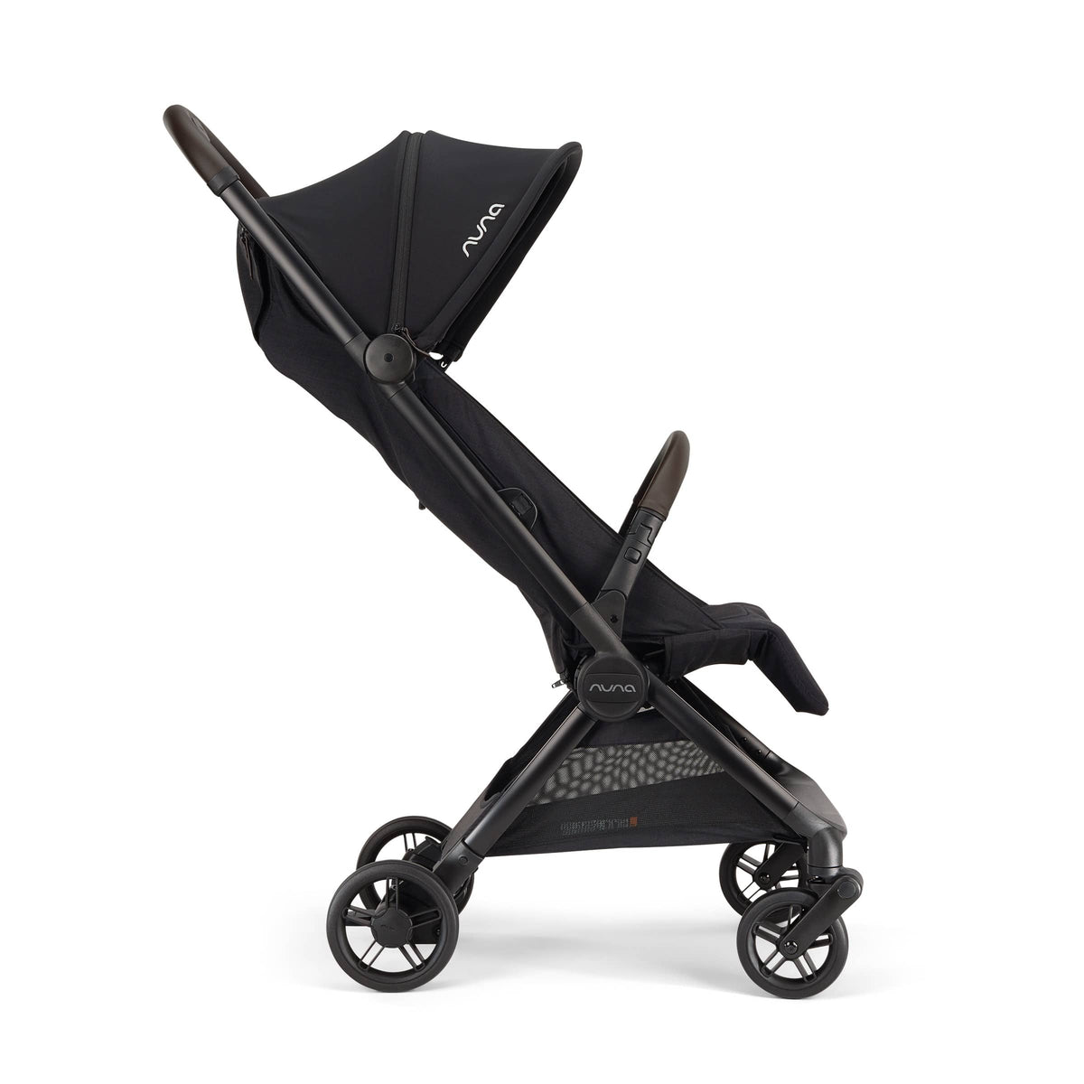 Nuna VIAA cabn Lightweight & Compact Stroller - Caviar