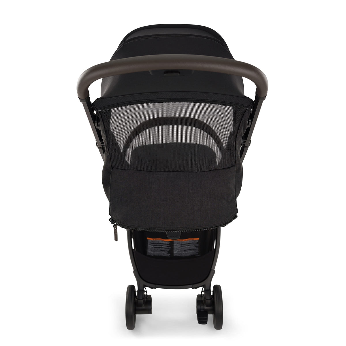 Nuna VIAA cabn Lightweight & Compact Stroller - Caviar
