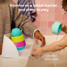 Frida Baby Bath and Play Bundle with 4-in-1 Tub, Splash Shelf and Bath Puzzle