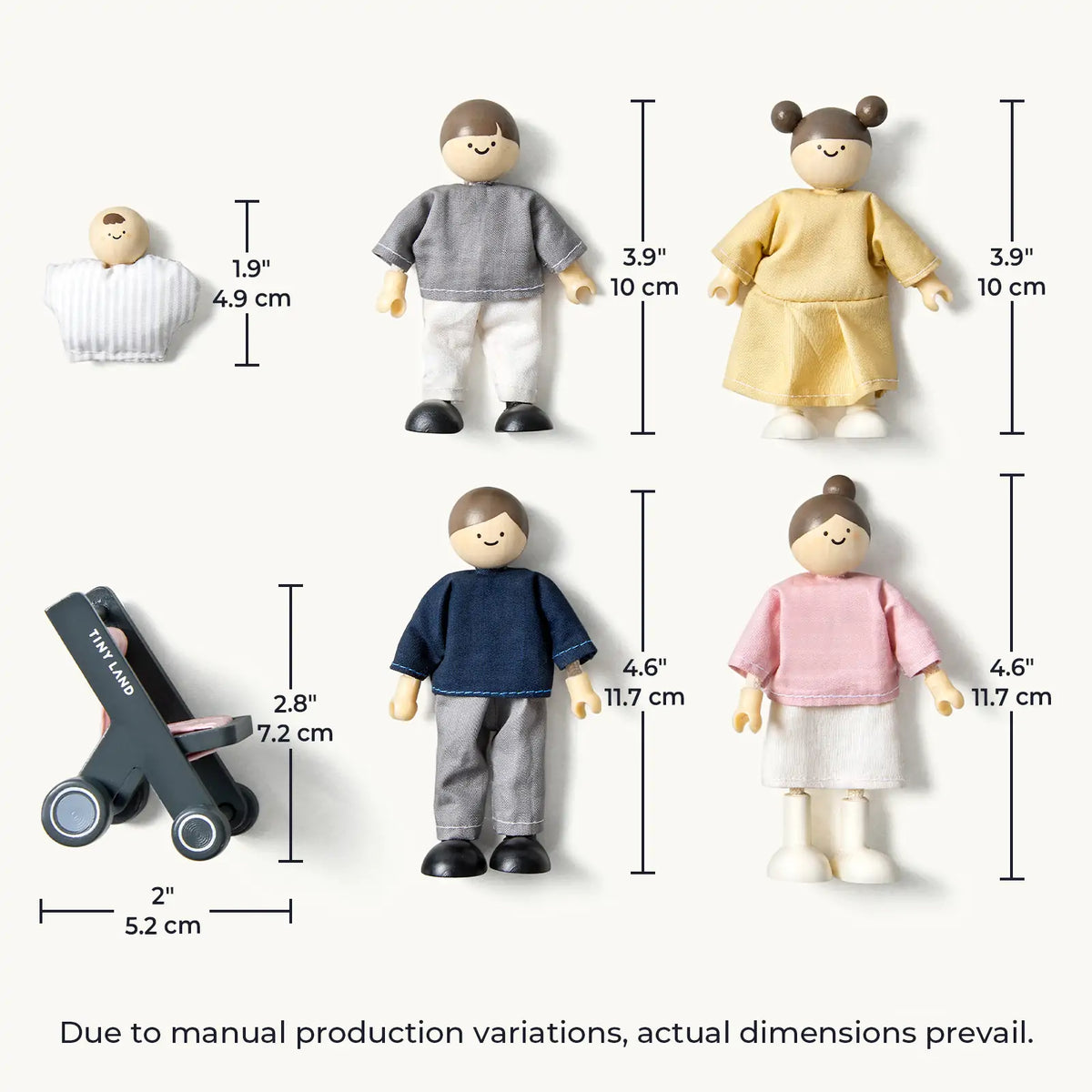 Wooden Dollhouse Dolls - product image 7