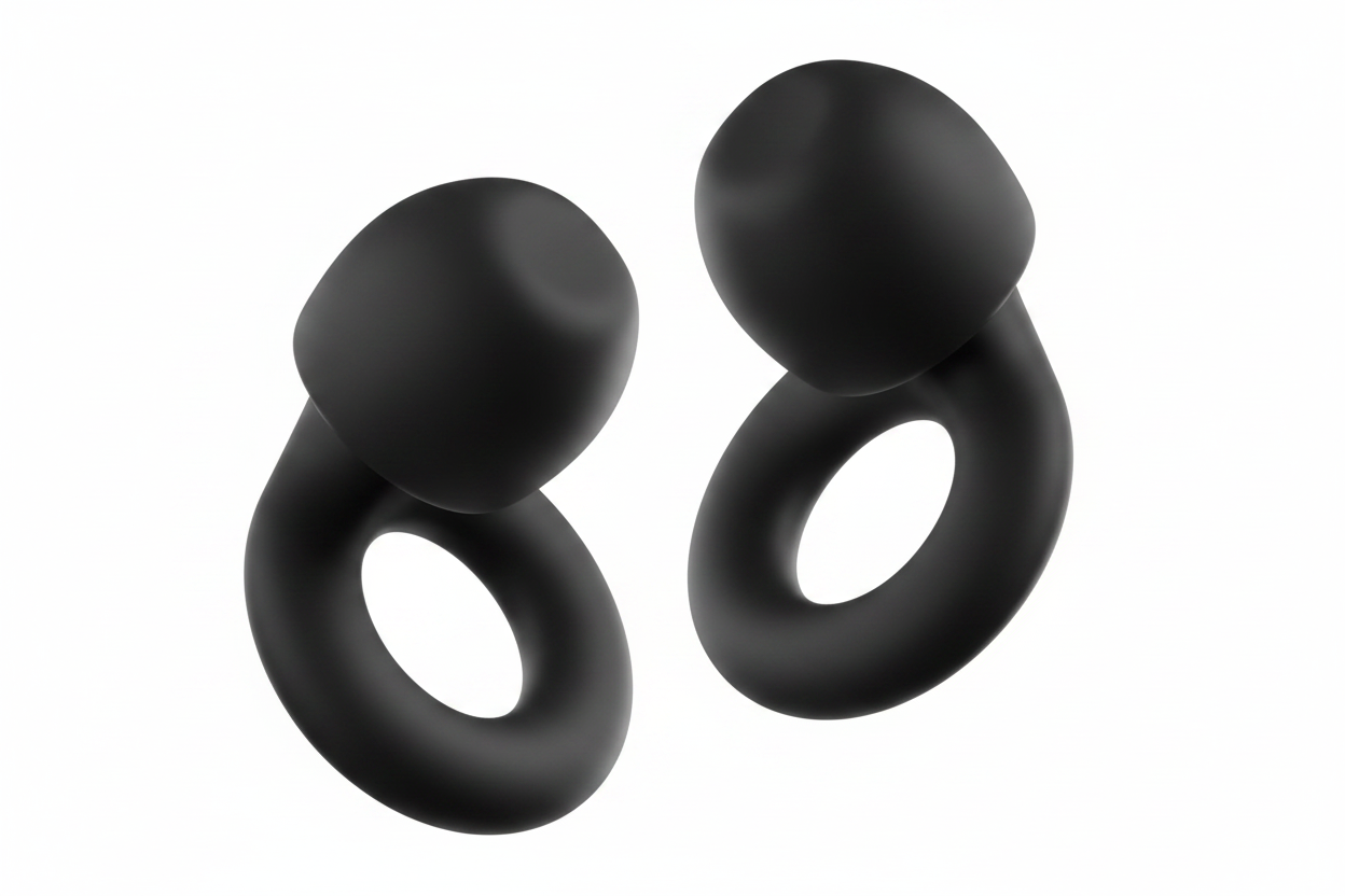 Reusable Noise-Reducing Ear Plugs for Sleep & Focus