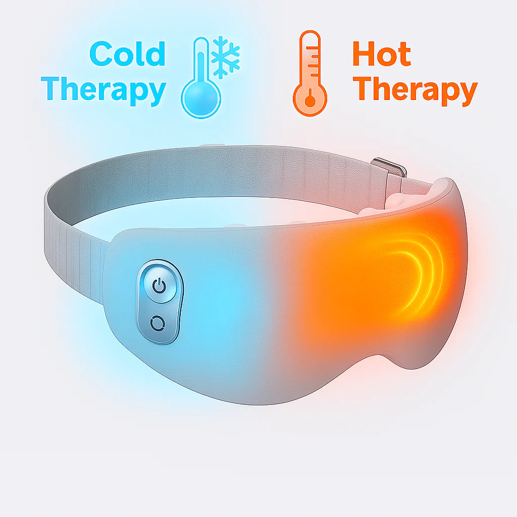 Heated Eye Mask with Bluetooth Sleep Therapy Women