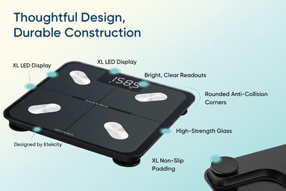 Smart Bluetooth Body Weight & BMI Digital Scale