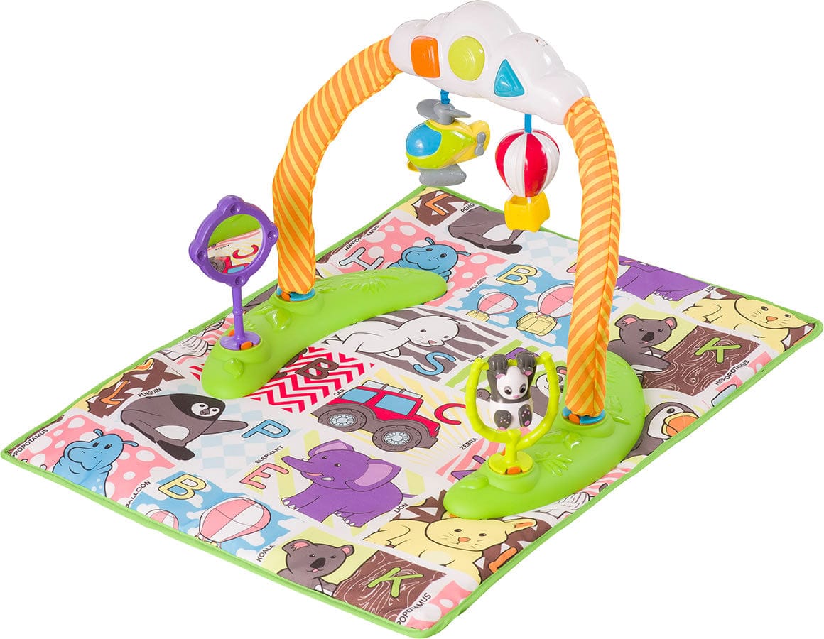 Evenflo ExerSaucer Triple Fun World Traveler 3-in-1 Activity Center