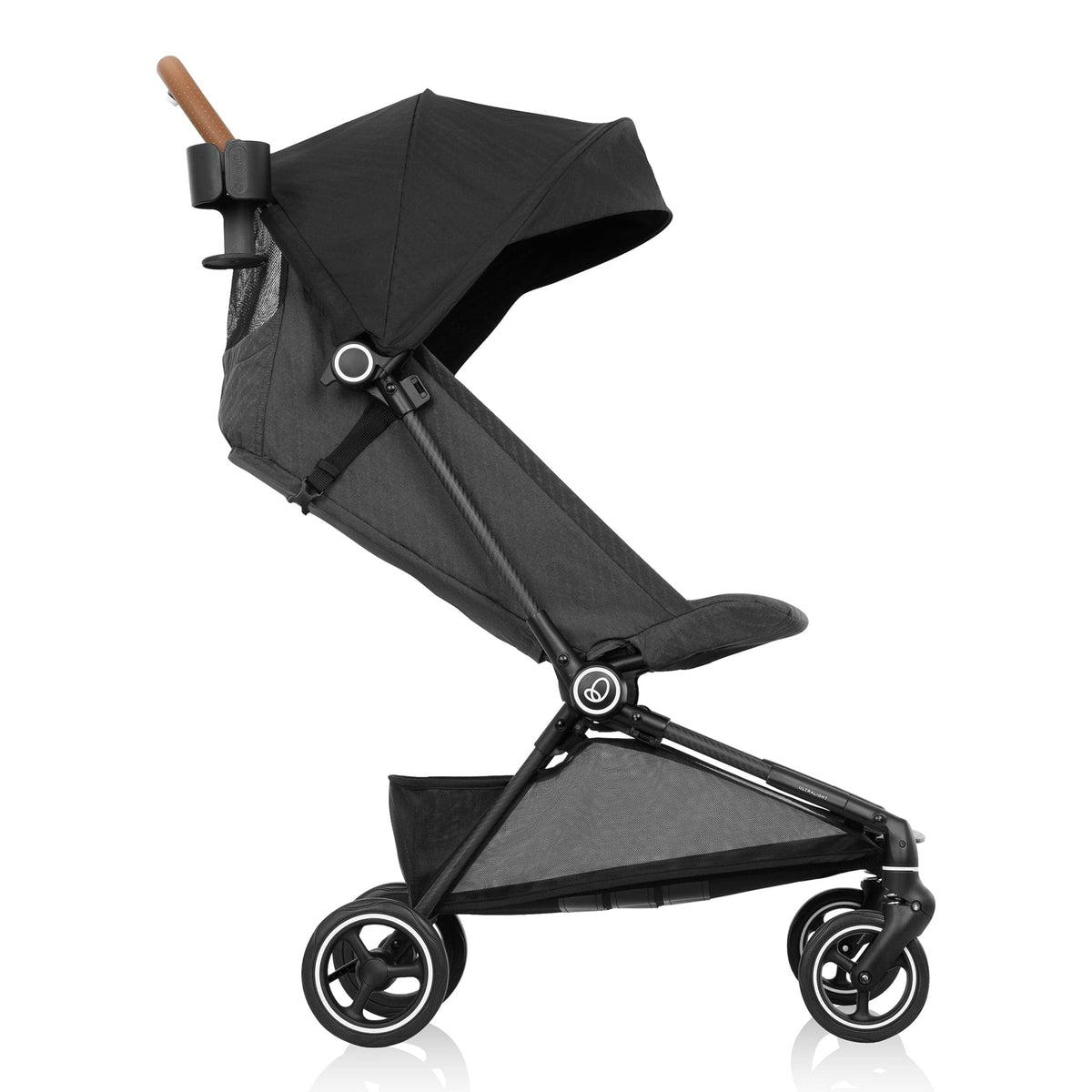 Evenflo Hummingbird Ultra-Lightweight Carbon Fiber Stroller - Crest Gray