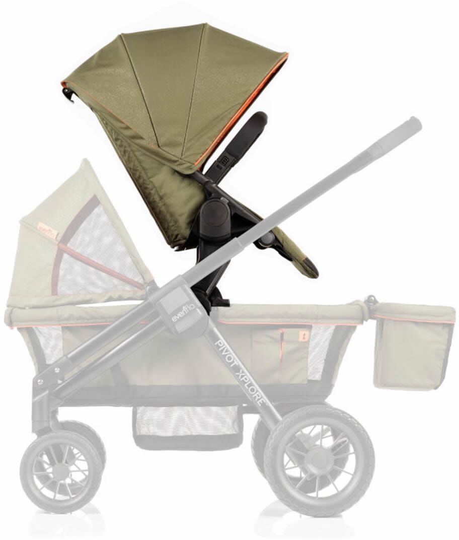 Evenflo Pivot Xplore Stroller Wagon Second Seat - Gypsy