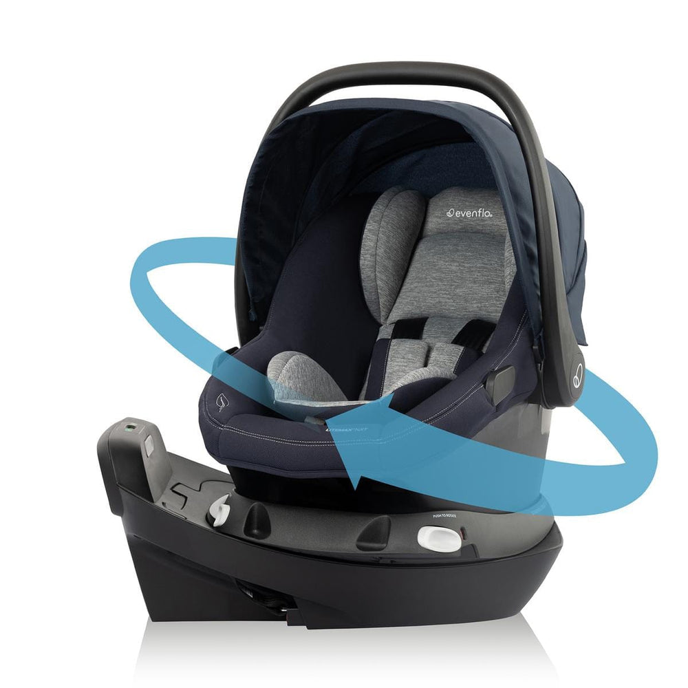 Evenflo Revolve180 LiteMax NXT Core+ Infant Car Seat - Beau Navy