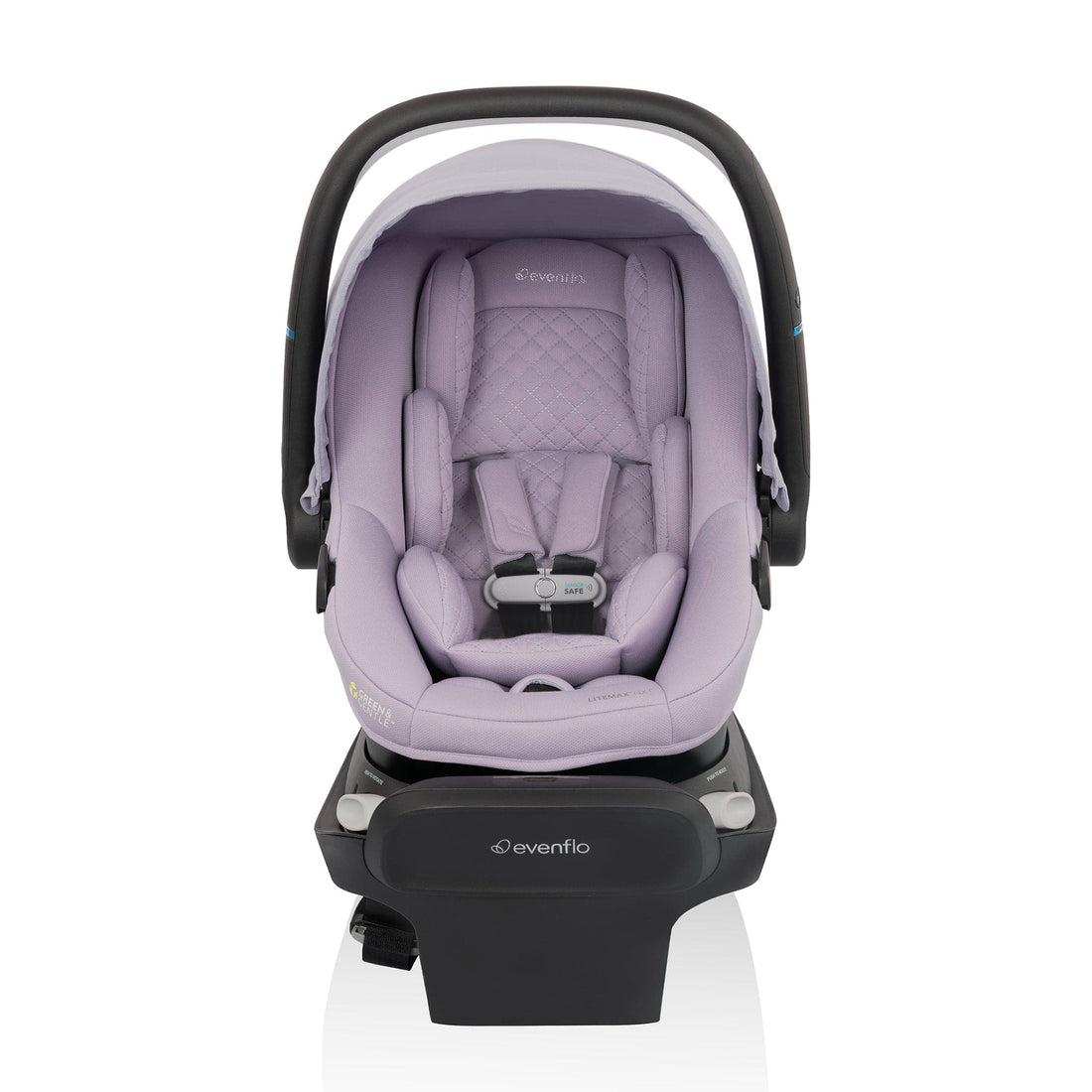 Evenflo Revolve180 LiteMax NXT Rotating Infant Car Seat with SensorySoothe - Agate Purple