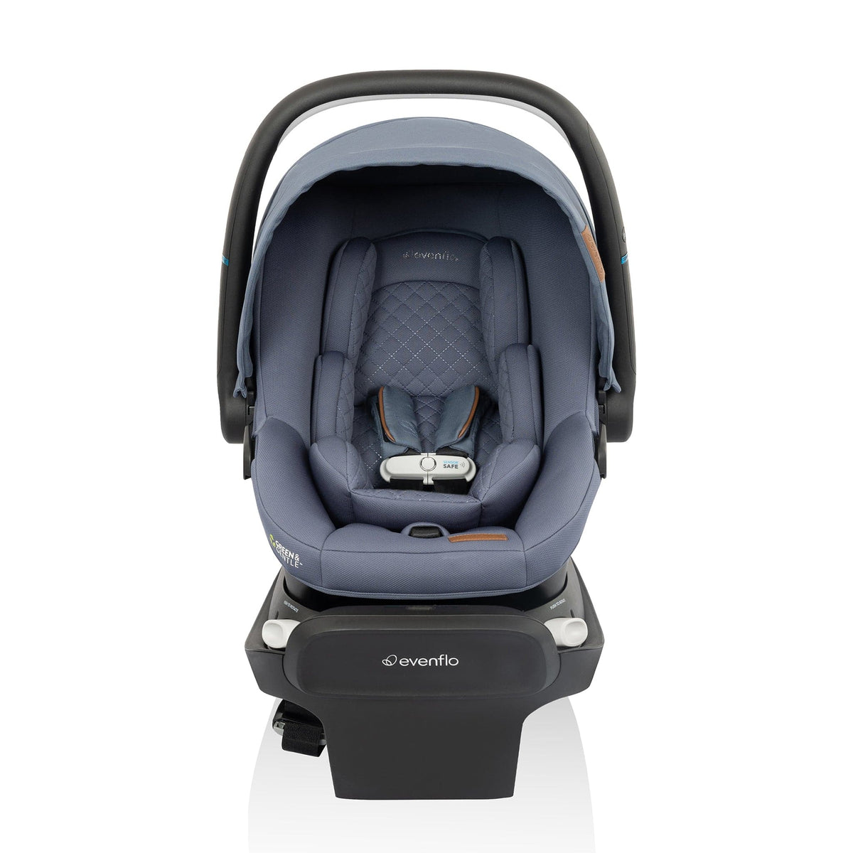 Evenflo Revolve180 LiteMax NXT Rotating Infant Car Seat with SensorySoothe - Flint