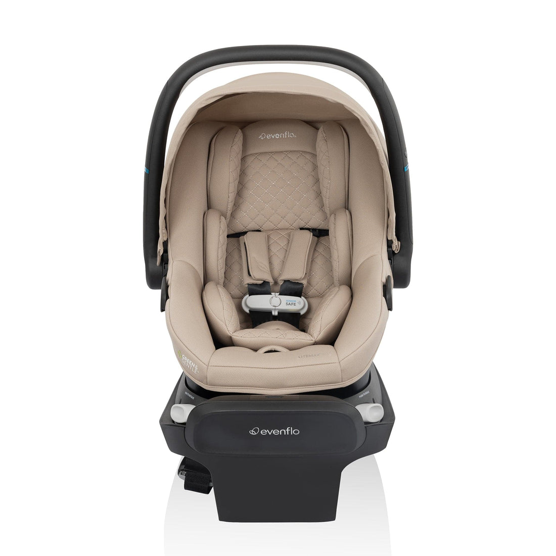 Evenflo Revolve180 LiteMax NXT Rotating Infant Car Seat with SensorySoothe - Topaz