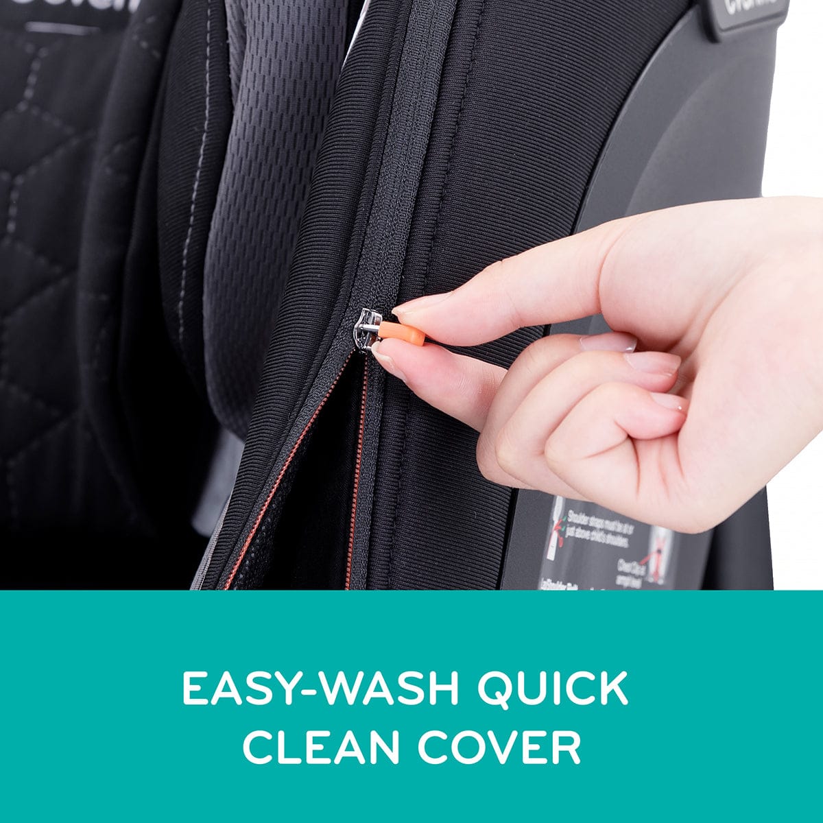 Evenflo Revolve360 Extend Rotating All-in-One Convertible Car Seat With Quick Clean Cover - Rockland Green