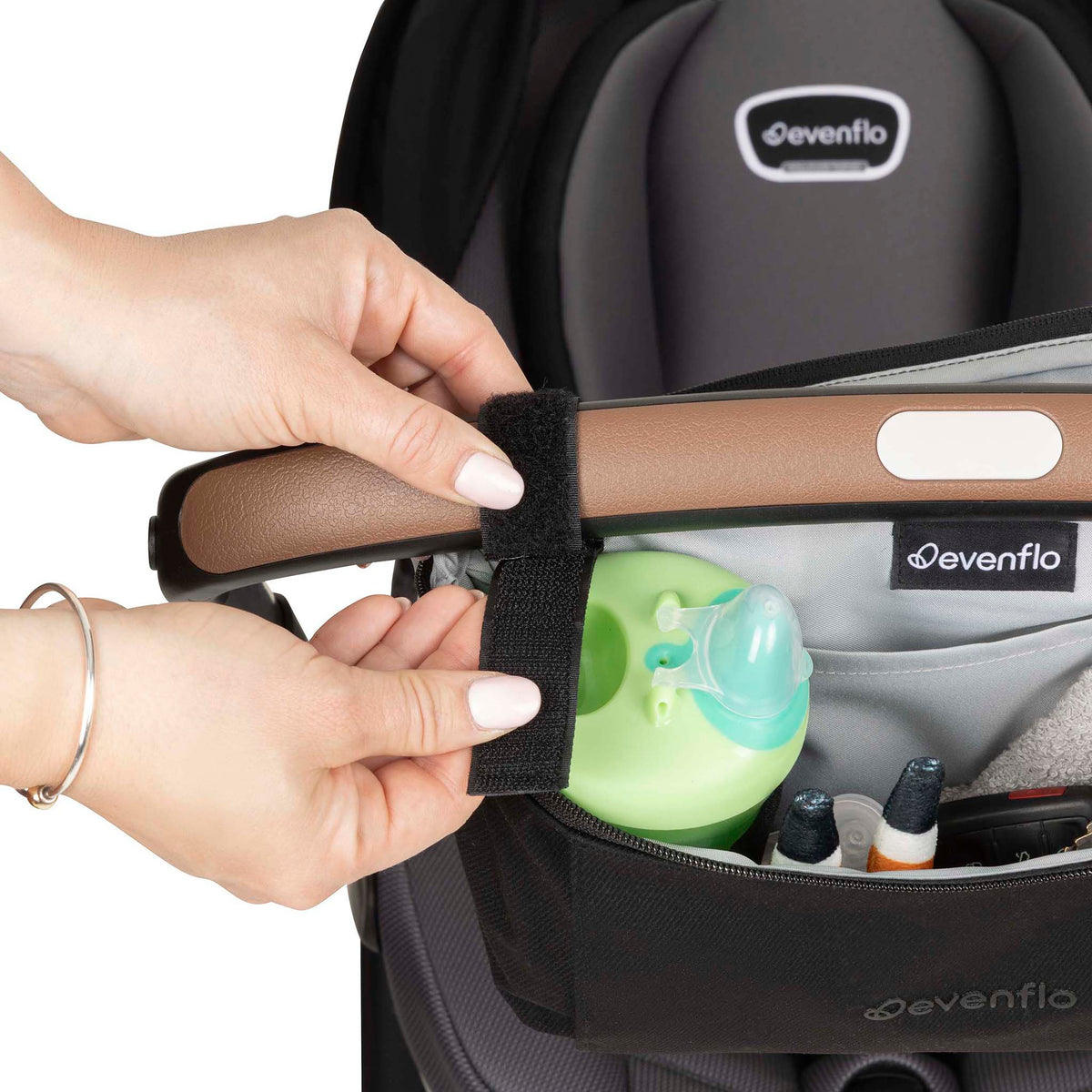 Evenflo Shyft DualRide Stroller Organizer Crossbody Bag