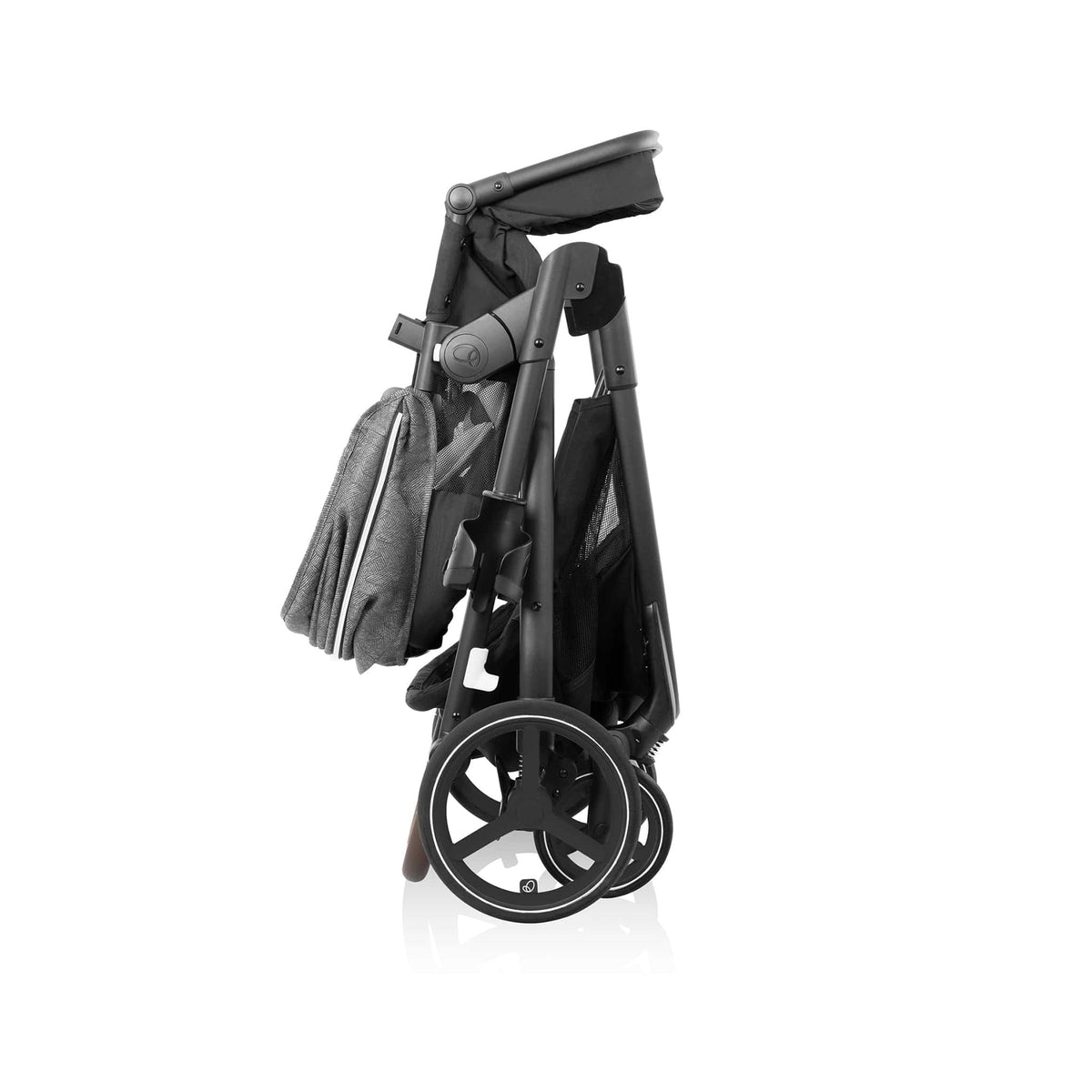 Evenflo Shyft Intuiti+ Stroller Travel System + Revolve180 LiteMax NXT with SensorySoothe - Angler Tweed